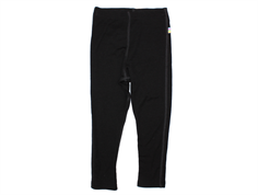 Joha black leggings merino wool/silk